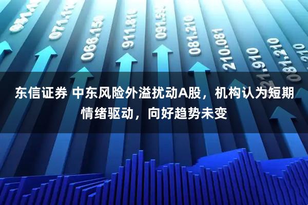东信证券 中东风险外溢扰动A股，机构认为短期情绪驱动，向好趋势未变
